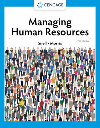 Managing Human Resources 19th 9780357716519 Front Cover