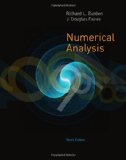 Numerical Analysis 9th 2010 9780538733519 Front Cover