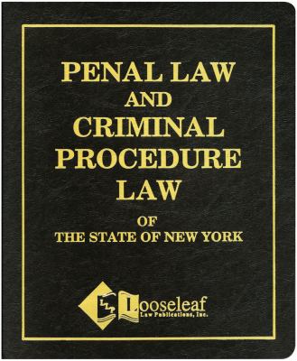 Penal Law and Criminal Procedure Law  cover art