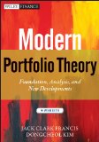 Modern Portfolio Theory, + Website Foundations, Analysis, and New Developments cover art