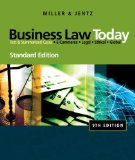 Business Law Today, Standard Edition 9th 2010 9780324786521 Front Cover