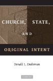 Church, State, and Original Intent  cover art