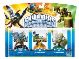 Case art for Activision Inc. Skylanders: Spyro's Adventure - Triple Character Pack - Drobot, Stump Smash And Flameslinger - Wii/ps3/xbox 360/pc
