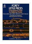 Forty (40) Little Pieces For Flute and Piano cover art
