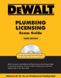 DEWALT Plumbing Licensing Exam Guide 3rd 2010 9781111135522 Front Cover