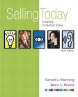 Selling Today Creating Customer Value 9th 9780131009523 Front Cover