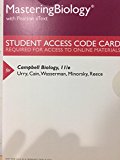 MasteringBiology with Pearson EText -- Standalone Access Card -- for Campbell Biology 11th 9780134446523 Front Cover