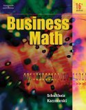 Business Math 16th 2005 Revised  9780538440523 Front Cover