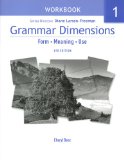 Grammar Dimensions 1: Workbook  cover art