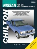 Nissan Pick-Ups Repair Manual 1998-2004 2007 9781563926525 Front Cover