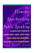 Elements of Speechwriting and Public Speaking  cover art