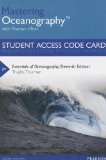 Essentials of Oceanography Masteringoceanography With Pearson Etext - Standalone Access Card:  cover art