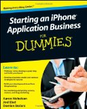 Starting an IPhone Application Business for Dummies  9780470524527 Front Cover