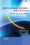 Computational Methods for Plasticity Theory and Applications  9780470694527 Front Cover