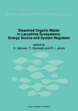 Dissolved Organic Matter in Lacustrine Ecosystems Energy Source and System Regulator 1992 9780792316527 Front Cover