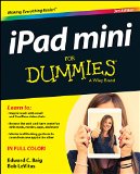 IPad Mini for Dummies 3rd 9781118933527 Front Cover