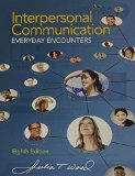 Interpersonal Communication Everyday Encounters cover art
