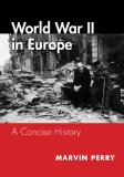World War II in Europe : a Concise History  cover art
