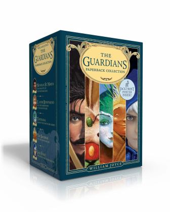 Guardians Paperback Collection (Jack Frost Poster Inside!) (Boxed Set) Nicholas St. North and the Battle of the Nightmare King; E. Aster Bunnymund and the Warrior Eggs at the Earth's Core!; Toothiana, Queen of the Tooth Fairy Armies; the Sandman and the War of Dreams; Jack Frost  9781534455528 Front Cover