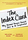 The Index Card: Why Personal Finance Doesn?t Have to Be Complicated  9780143130529 Front Cover