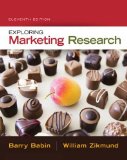 Exploring Marketing Research + Qualtrics Printed Access Card: 11th 9781305263529 Front Cover