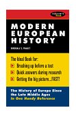 Schaum's Outline of Modern European History  cover art