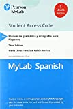 MyLab Spanish with Pearson EText -- Access Card -- for Manual de Gramï¿½tica y Ortografï¿½a para Hispanos (One Semester) 3rd 9780134676531 Front Cover