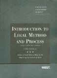Introduction to Legal Method and Process, Cases and Materials, 5th 5th 9780314200532 Front Cover