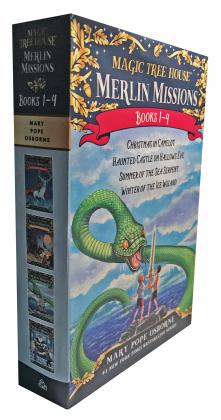 Magic Tree House Merlin Missions Books 1-4 Boxed Set  9781524770532 Front Cover