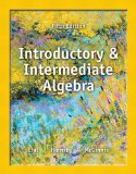 Introductory and Intermediate Algebra  cover art