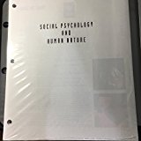 Social Psychology and Human Nature, Comprehensive Edition 4th 9781305673533 Front Cover