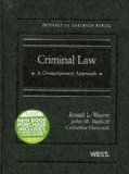 Criminal Law A Contemporary Approach  9780314194534 Front Cover
