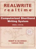 Realwrite Realtime Computerized Shorthand Writing System - Drill Book cover art