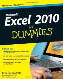 Excel 2010 for Dummies  cover art