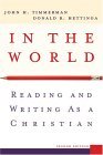 In the World Reading and Writing as a Christian cover art