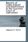 Reports of Cases Argued and Determined in the Supreme Court of Judicature 2009 9781103005536 Front Cover