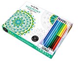Vive le Color! Harmony (Adult Coloring Book and Pencils) Color Therapy Kit  9781419720536 Front Cover