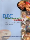 DEC Recommended Practices in Early Intervention/Early Childhood Special Education cover art