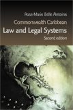 Commonwealth Caribbean Law and Legal Systems 2nd 9781859418536 Front Cover
