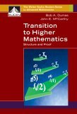 Transition to Higher Mathematics Structure and Proof  9780073533537 Front Cover