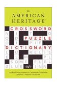 American Heritage Crossword Puzzle Dictionary 2003 9780618280537 Front Cover
