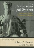 American Legal System Perspectives, Politics, Processes, and Policies 2nd 9780742547537 Front Cover