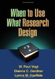 When to Use What Research Design 