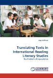 Translating Texts in International Reading Literacy Studies 2010 9783838319537 Front Cover