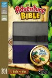 NIV, Adventure Bible, Leathersoft, Gray/Blue, Full Color  9780310727538 Front Cover