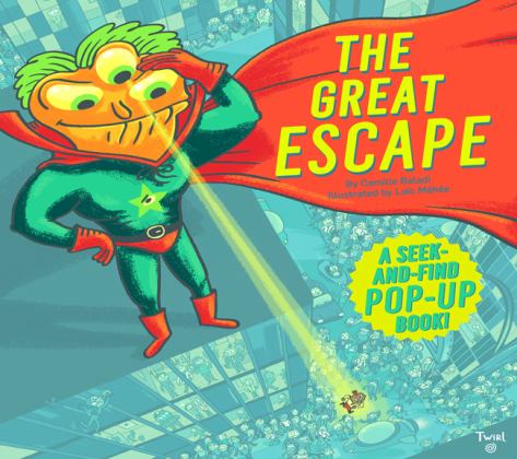 Great Escape A Super Seek-And-Find Pop-up Book!  9782408004538 Front Cover