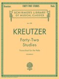 42 Studies Transcribed for the Viola Schirmer Library of Classics Volume 1737 Viola Method  9780793554539 Front Cover