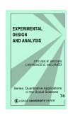 Experimental Design and Analysis  cover art
