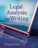 Legal Analysis and Writing 4th 2012 Revised  9781133016540 Front Cover