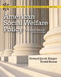 American Social Welfare Policy A Pluralist Approach cover art